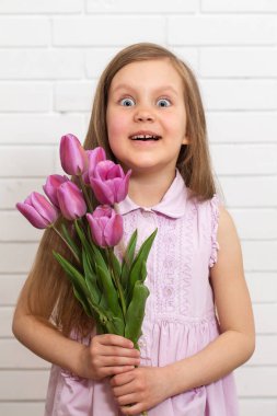 Kız Lale güzel bir buket