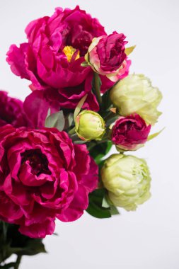 Peonies büyük bir buket