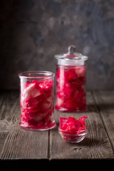 Marinated pink cabbage with beetroot — Stock Image Marinated pink cabbage with beetroot Stock Picture