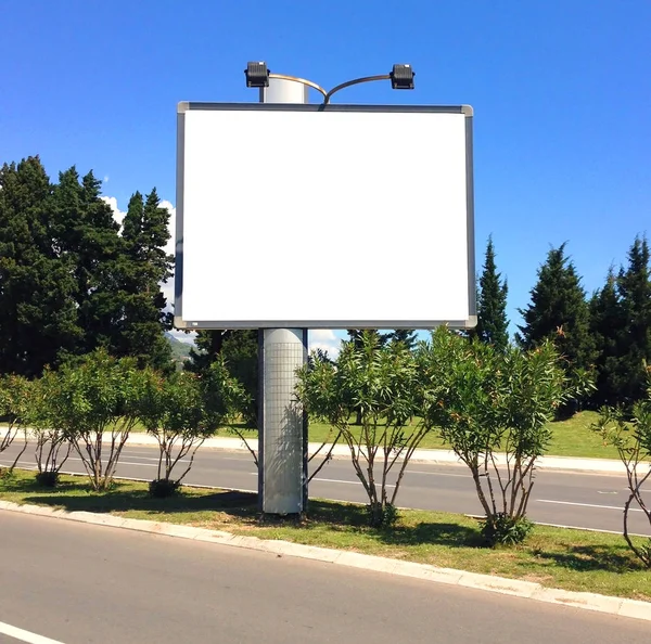 Empty Billboard Space Your Text Add — Stock Photo, Image