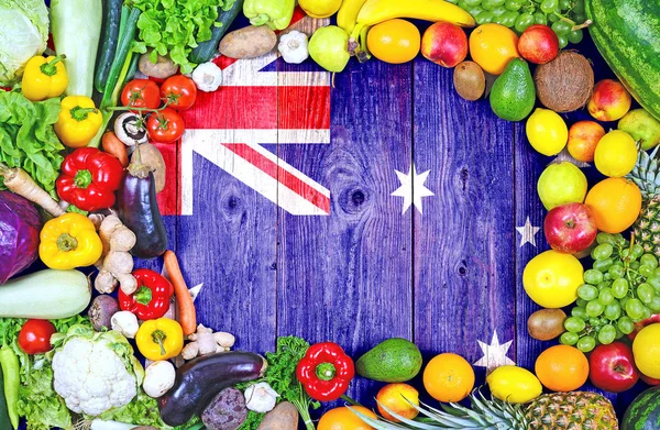 Frutas Verduras Frescas Australia — Foto de Stock
