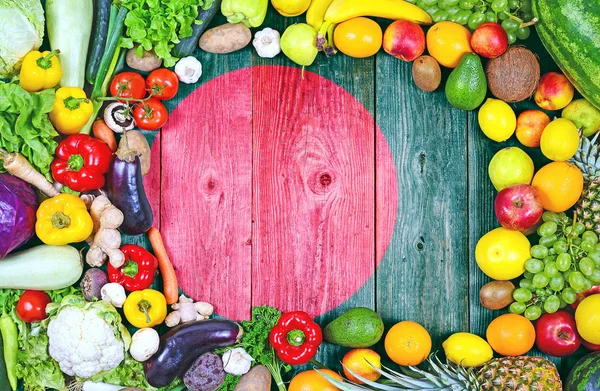 Verse Groenten Fruit Uit Bangladesh — Stockfoto