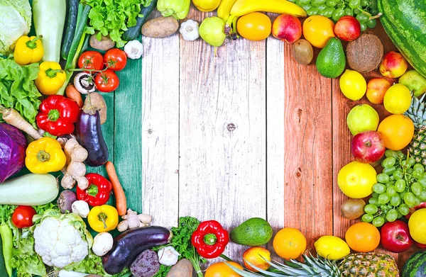 Frutas Hortalizas Frescas Irlanda —  Fotos de Stock