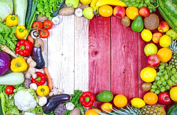 Fresh Fruits Vegetables Malta — Stock Photo, Image