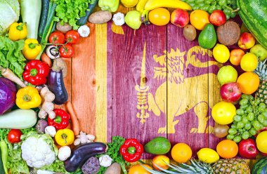 Sri Lanka 'dan taze meyve ve sebzeler