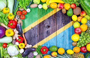 Tanzanya 'dan taze meyve ve sebzeler