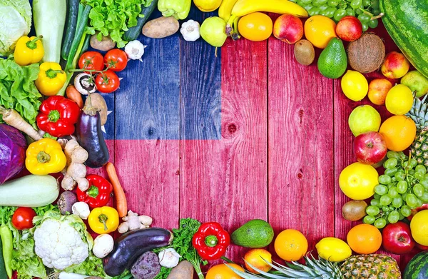 Frisches Obst Und Gemüse Aus Samoa — Stockfoto