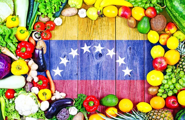 Frutas Verduras Frescas Venezuela — Foto de Stock