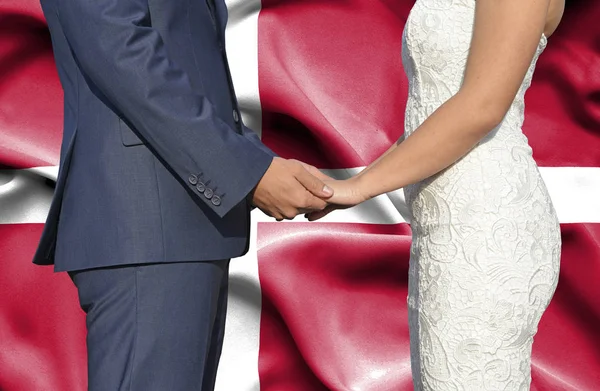 Σύζυγος Και Σύζυγος Κρατώντας Χέρια Εννοιολογική Φωτογραφία Του Γάμου Στη — Φωτογραφία Αρχείου