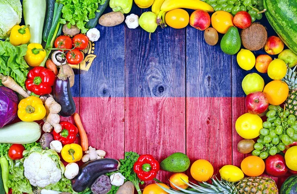 Frutas y hortalizas frescas de Liechtenstein —  Fotos de Stock