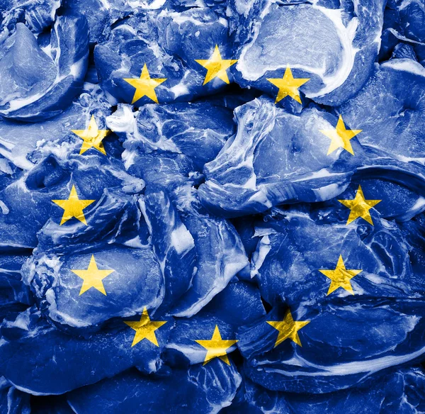 Концептуальний Образ Нового Яса Європейського Союзу — стокове фото