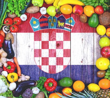 Hırvatistan 'dan taze meyve ve sebze