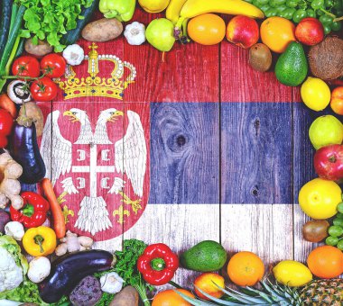 Sırbistan 'dan taze meyve ve sebze