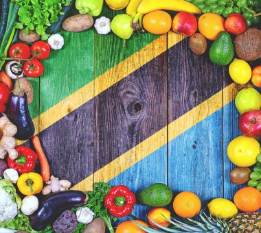 Tanzanya 'dan taze meyve ve sebzeler