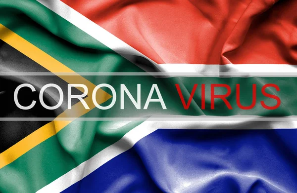 Koronavirus Jižní Africe — Stock fotografie