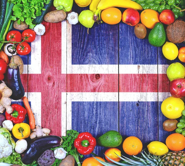 Frisches Obst Und Gemüse Aus Island — Stockfoto