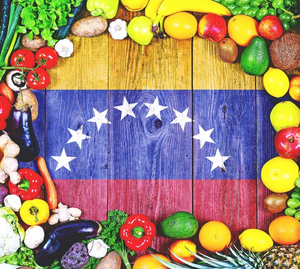 Frutas Verduras Frescas Venezuela — Foto de Stock