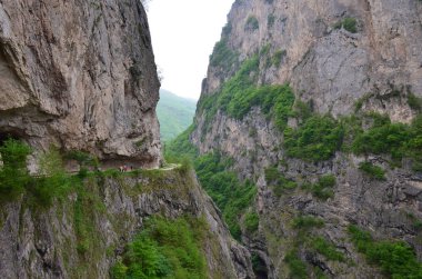 Çatışmalar Kabardey-işgalciler Kuzey Kafkasya, Rusya Cherek Gorge