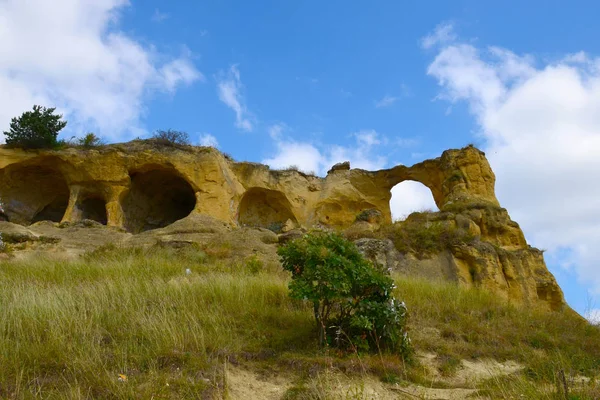 Ring Mountain près de la ville de Kislovodsk, Caucase, Russie — Photo