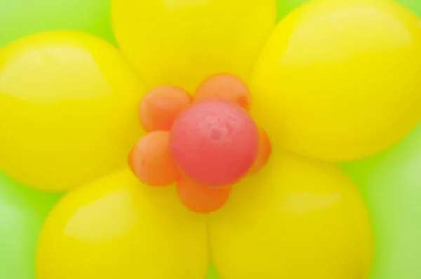 Colorful Balloon Background Pattern Background Green Yellow — Stock Photo, Image