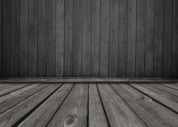 Dřevěný Interiér Prázdné Pro Design — Stock fotografie