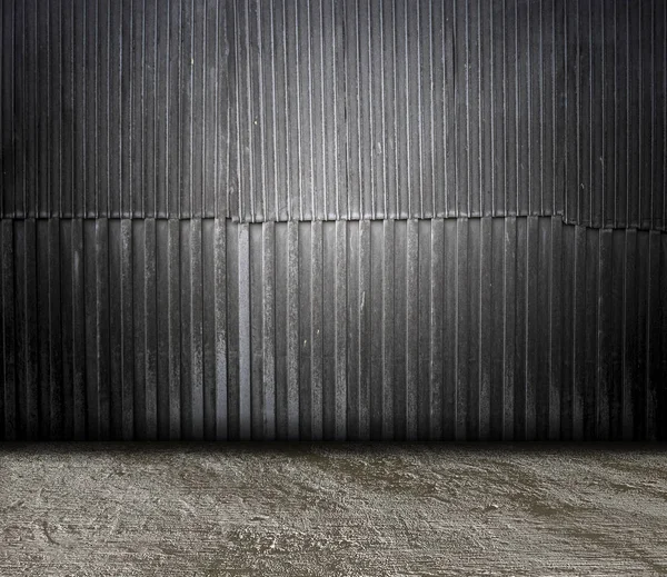 ルーム インテリア ヴィンテージと木製の床の背景 — ストック写真