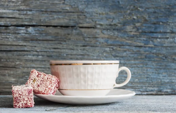 Granatäpple Smaksatt Marmeladkonfekt Med Pistage Lyxiga Dessert Koncept — Stockfoto