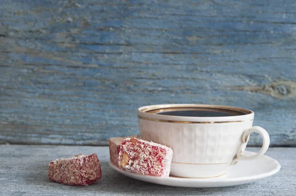 Pomegranate Flavored Turkish Delight Pistachio Luxury Dessert Concept — Stock Photo, Image