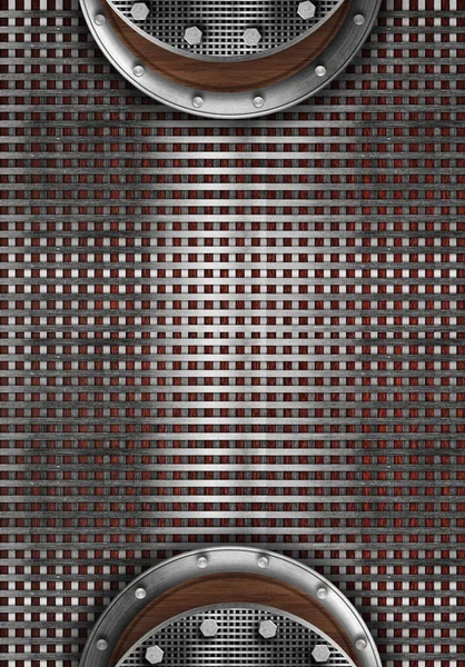 Abstract Metal Mesh Background — Stock Photo, Image