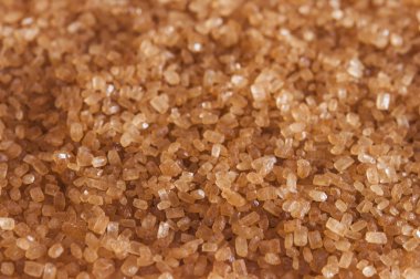 Tatlı şeker kamışı gelen kahverengi şeker kristallerinin