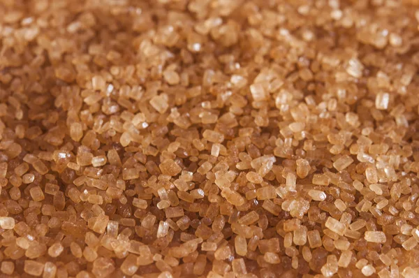 Tatlı şeker kamışı gelen kahverengi şeker kristallerinin