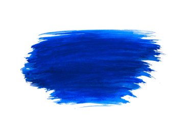 soyut mavi dalga fırça darbesi