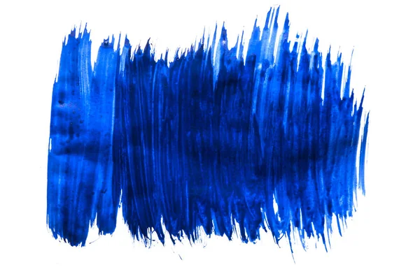 Abstract blue wave brush stroke — Stock Photo, Image