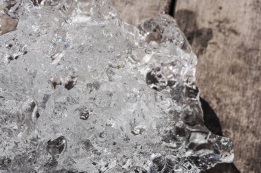 Buz yapısının soyut arkaplanı 