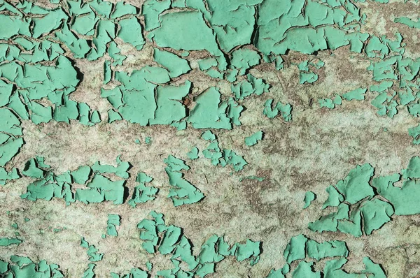 Eski boyanmış ahşap duvar - doku veya arkaplan