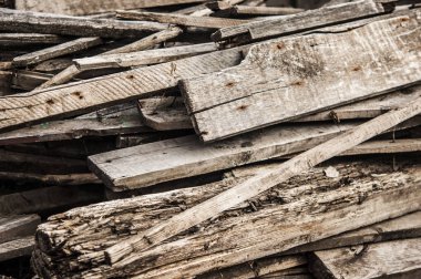 Çivi ile ahşap kazık