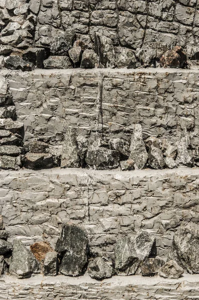 물 돌 벽 배경에 가을 — 스톡 사진
