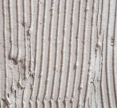 çalışma bir spatula ile hizalanır