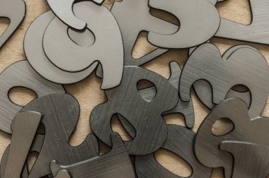 Numaraları ile arka plan. Numaraları doku