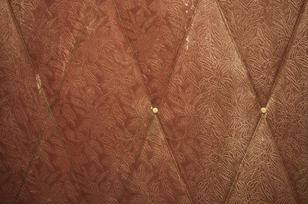 Trim red leather texture background — Stock Photo, Image