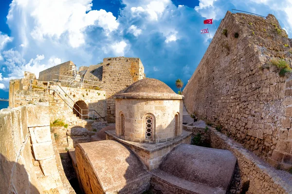 Byzantinische Georgskapelle Aus Dem Jahrhundert Auf Der Kyrenia Burg Zypern — Stockfoto