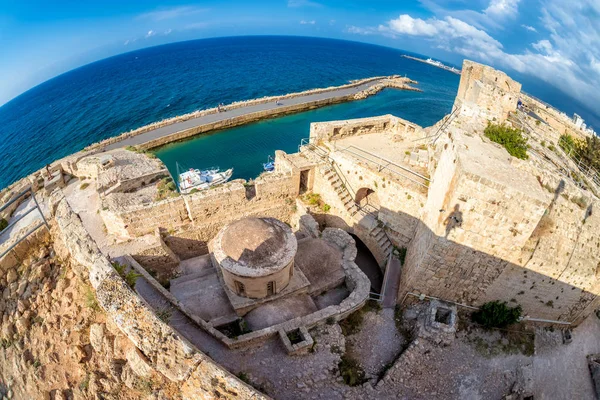 Kupolen Saint Georges Kyrkan Vid Kyrenia Slott Cypern — Stockfoto