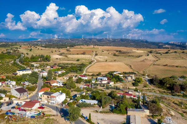 Перегляд Напрямку Kouklia Village Район Міста Пафос Кіпр — стокове фото