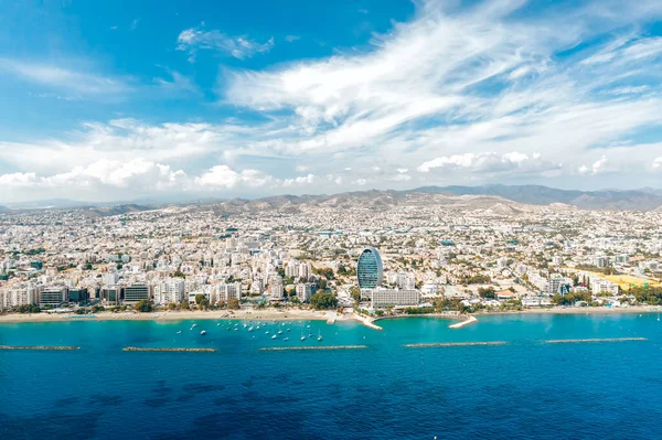 Vista Sobre Horizonte Limassol Chipre —  Fotos de Stock
