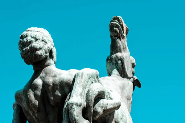 Detail Sculpture Front Belgrade Assembly — Stock Photo, Image