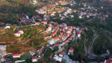 Agros Köyü. Limasol Bölgesi Kıbrıs