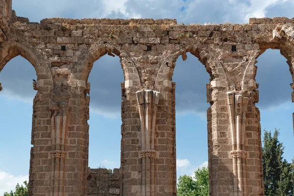 Latinler 'in Aziz George Kilisesi' nin yakın çekimi. Famagusta, Kıbrıs