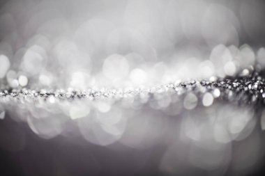 Soyut Gümüş Metalik tatil doku