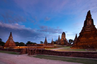 Ayuthaya Tarihi Parkı Wat Chaiwatthanaram tapınağı, unesco