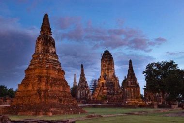 Ayuthaya Tarihi Parkı Wat Chaiwatthanaram tapınağı, unesco